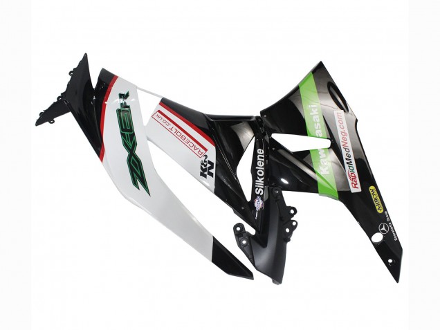 2009-2012 White Red Black Green Kawasaki ZX6R Motorcycle Fairings UK