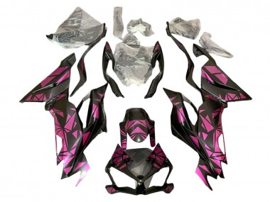 Buy 2019-2022 Purple Black Kawasaki ZX6R Motorcycle Fairings UK