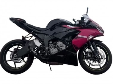 Buy 2019-2022 Glossy Black Pink Ninja Kawasaki ZX6R Motorcycle Fairings UK