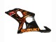 2000-2002 Glossy Black Orange Flame Suzuki GSXR1000 Motorcycle Fairings UK