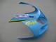 2000-2002 Light Blue Yellow Black Motul Rizla Suzuki GSXR1000 Motorcycle Fairings UK