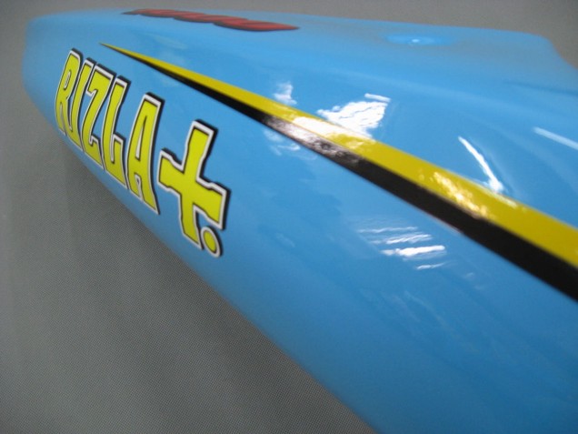 2000-2002 Light Blue Yellow Black Motul Rizla Suzuki GSXR1000 Motorcycle Fairings UK