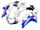2000-2002 White Blue Jordan 59 Suzuki GSXR1000 Motorcycle Fairings UK