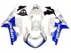 2000-2002 White Blue Jordan 59 Suzuki GSXR1000 Motorcycle Fairings UK