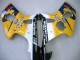 2000-2002 Yellow Dark Blue White Motul Corona Suzuki GSXR1000 Motorcycle Fairings UK