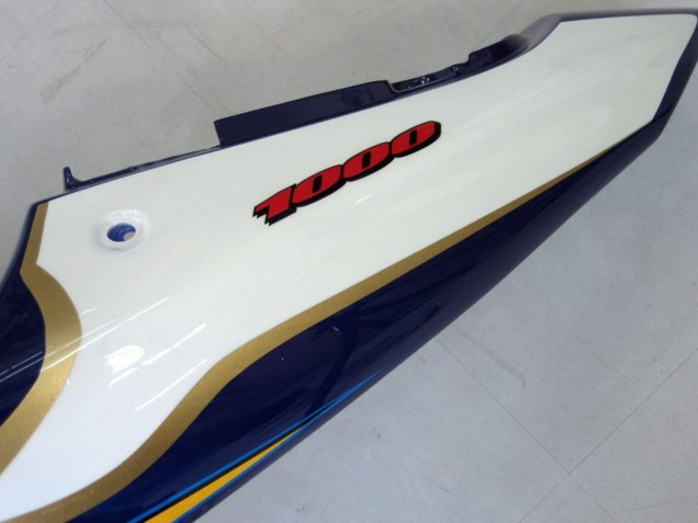 2000-2002 Yellow Dark Blue White Motul Corona Suzuki GSXR1000 Motorcycle Fairings UK