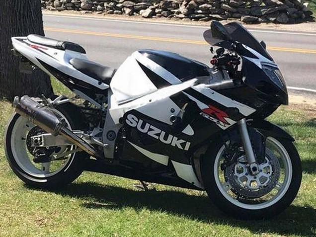 2000-2002 White Glossy Black Red Suzuki GSXR1000 Motorcycle Fairings UK