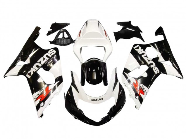 2000-2002 White Glossy Black Red Suzuki GSXR1000 Motorcycle Fairings UK
