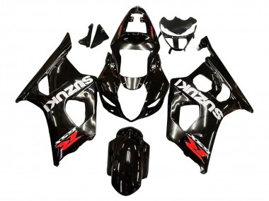 Buy 2003-2004 Glossy Black White Red Decals Suzuki GSXR 1000 Motorcycle Fairings UK