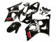 2003-2004 Glossy Black White Red Decals Suzuki GSXR 1000 Motorcycle Fairings UK