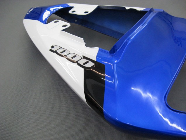 2003-2004 Blue White Black Suzuki GSXR 1000 Motorcycle Fairings UK