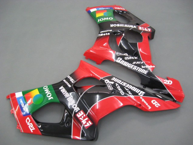 2003-2004 Red Yellow Blue Green Black JOMO Suzuki GSXR 1000 Motorcycle Fairings UK