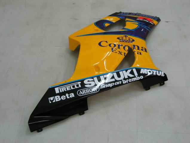 2003-2004 Yellow White Blue Black Corona Suzuki GSXR 1000 Motorcycle Fairings UK