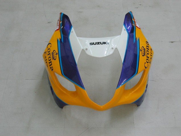 2003-2004 Yellow White Blue Black Corona Suzuki GSXR 1000 Motorcycle Fairings UK