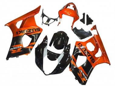 Buy 2003-2004 Burnt Orange Glossy Black Suzuki GSXR 1000 Motorcycle Fairing UK