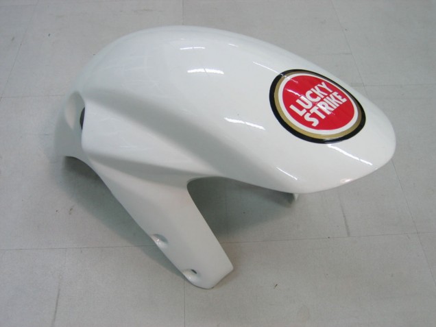 2003-2004 White Red Motul Lucky Strike Suzuki GSXR 1000 Motorcycle Fairings UK