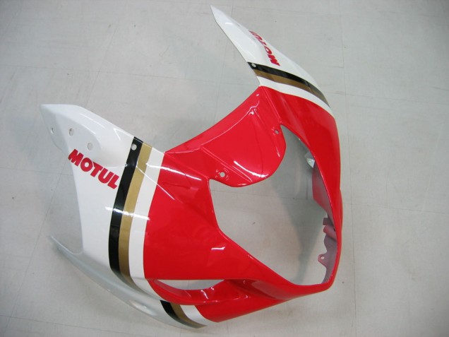 2003-2004 White Red Motul Lucky Strike Suzuki GSXR 1000 Motorcycle Fairings UK
