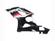 2005-2006 Glossy Black Red White Shark Suzuki GSXR 1000 Motorcycle Fairings UK