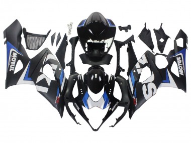Buy 2005-2006 Black Blue White Motul Suzuki GSXR 1000 Motorcycle Fairings UK