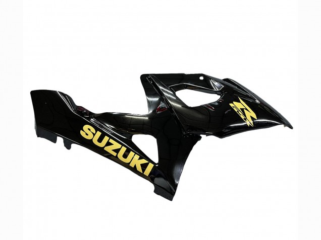 2005-2006 Glossy Black Gold Decal Suzuki GSXR 1000 Motorcycle Fairings UK