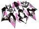 2005-2006 Glossy Black Pink Suzuki GSXR 1000 Motorcycle Fairings UK