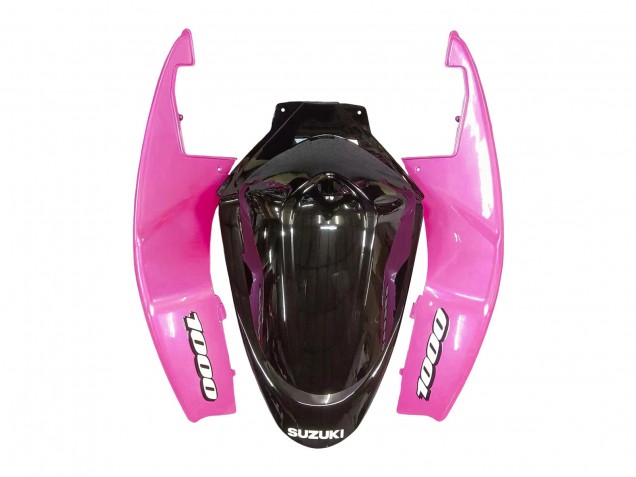 2005-2006 Glossy Black Pink Suzuki GSXR 1000 Motorcycle Fairings UK