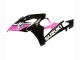 2005-2006 Glossy Black Pink Suzuki GSXR 1000 Motorcycle Fairings UK