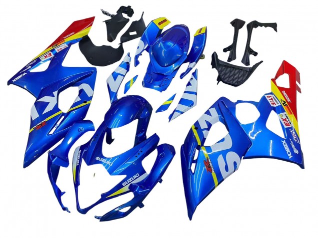 2005-2006 Blue Yellow Red White Suzuki GSXR 1000 Motorcycle Fairings UK
