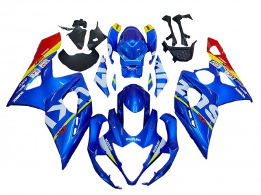 Buy 2005-2006 Blue Yellow Red White Suzuki GSXR 1000 Motorcycle Fairings UK