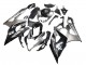 2005-2006 Glossy Black Grey Suzuki GSXR 1000 Motorcycle Fairings UK