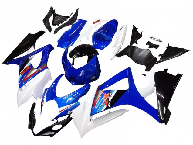 2007-2008 White Blue Black Red Suzuki GSXR 1000 Motorcycle Fairings UK