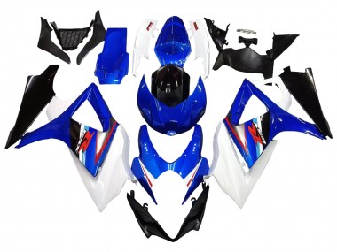 Buy 2007-2008 White Blue Black Red Suzuki GSXR 1000 Motorcycle Fairings UK