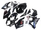 2007-2008 Glossy Black White West Suzuki GSXR 1000 Motorcycle Fairings UK