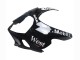 2007-2008 Glossy Black White West Suzuki GSXR 1000 Motorcycle Fairings UK