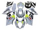 2007-2008 Light Grey Green Black Suzuki GSXR 1000 Motorcycle Fairings UK