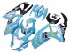 2007-2008 Light Blue Yellow Black Motul Rizla Suzuki GSXR 1000 Motorcycle Fairings UK