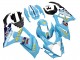 2007-2008 Light Blue Yellow Black Motul Rizla Suzuki GSXR 1000 Motorcycle Fairings UK