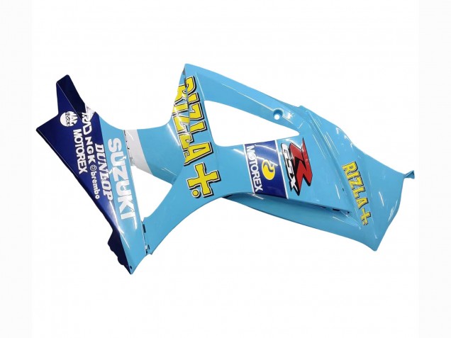 2007-2008 Light Blue Yellow Black Motul Rizla Suzuki GSXR 1000 Motorcycle Fairings UK
