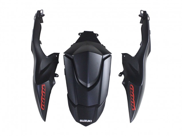 2007-2008 Matte Black Red Decal Suzuki GSXR 1000 Motorcycle Fairings UK