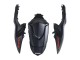 2007-2008 Matte Black Red Decal Suzuki GSXR 1000 Motorcycle Fairings UK