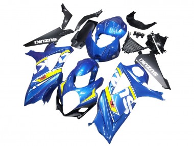 Buy 2007-2008 Blue Yellow Black Suzuki GSXR 1000 Motorcycle Fairings UK