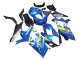 2007-2008 Blue Yellow Black Suzuki GSXR 1000 Motorcycle Fairings UK