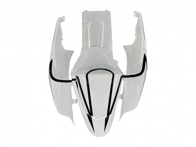 2007-2008 White Black Alstare Corona Motul Suzuki GSXR 1000 Motorcycle Fairings UK