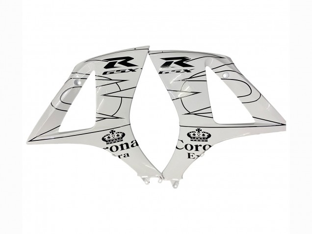 2007-2008 White Black Alstare Corona Motul Suzuki GSXR 1000 Motorcycle Fairings UK