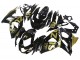 2009-2016 Glossy Black Gold Suzuki GSXR 1000 Motorcycle Fairings UK