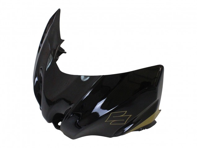 2009-2016 Glossy Black Gold Suzuki GSXR 1000 Motorcycle Fairings UK