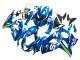 2009-2016 Light Blue Green Motul 29 Ecstar Suzuki GSXR 1000 Motorcycle Fairings UK