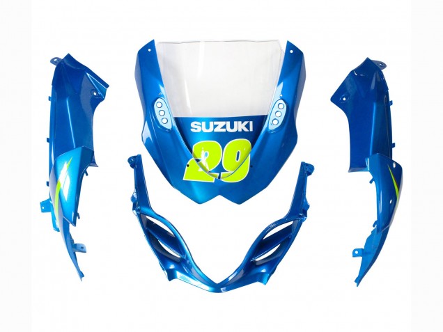 2009-2016 Light Blue Green Motul 29 Ecstar Suzuki GSXR 1000 Motorcycle Fairings UK
