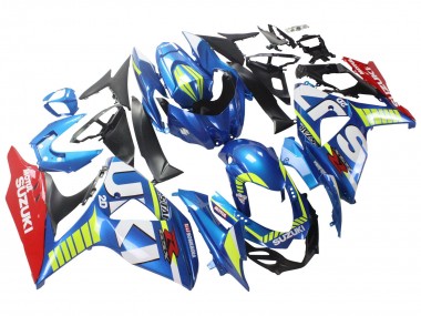 Buy 2009-2016 Light Blue Green Red Motul Suzuki GSXR 1000 Motorcycle Fairings UK