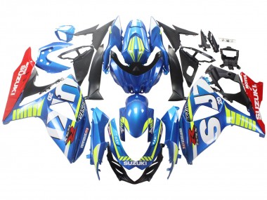 Buy 2009-2016 Light Blue Green Red Motul Suzuki GSXR 1000 Motorcycle Fairings UK